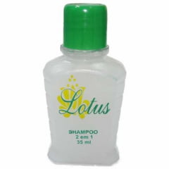 Shampoo e Condicionador (2 em 1) 35 ml - Lotus - Caixas c/ 100 unds